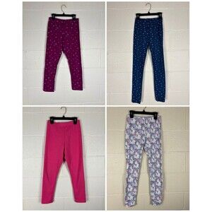 4 Girls’ Pants Size 12-14 – Colorful Comfort from The Children’s Place & Carters